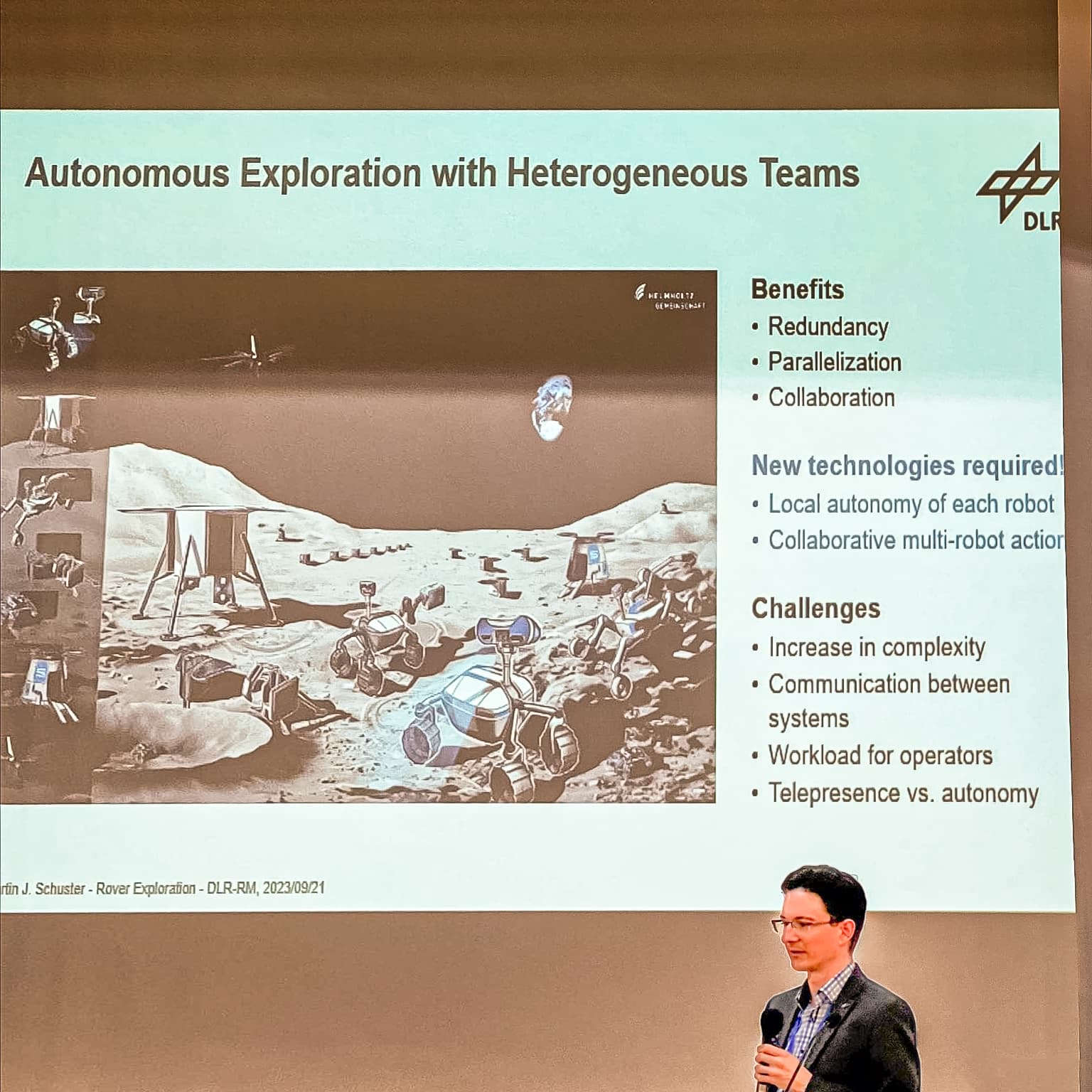 Dr. Ing. Martin J. Schuster - Autonomous exploration with heterogeneous teams