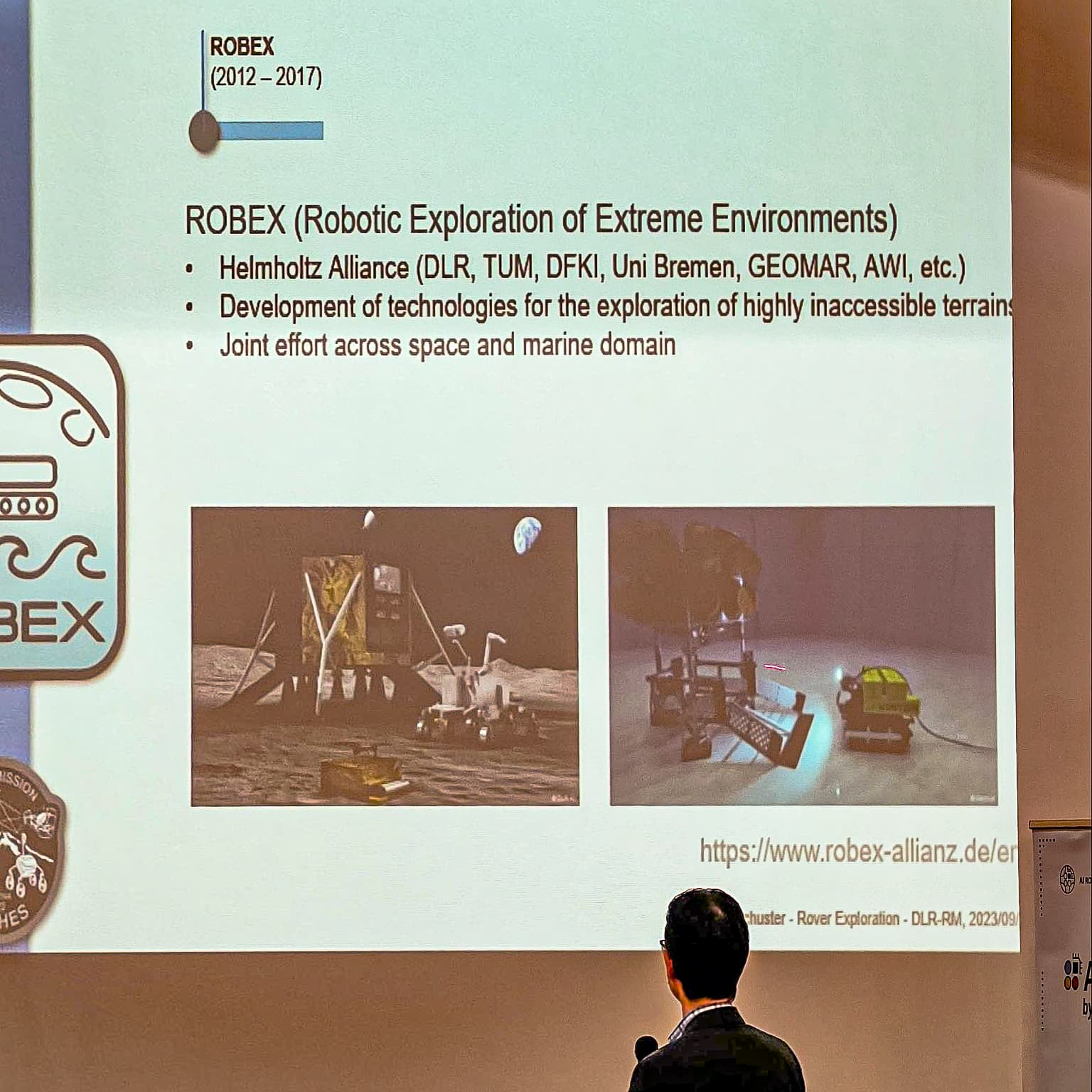 Dr. Ing. Martin J. Schuster - ROBEX (Robotic Exploration of Extreme Environments)